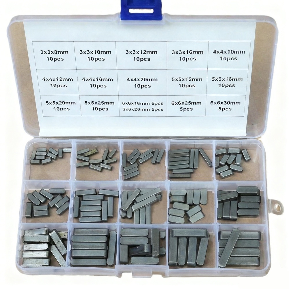 Heavy Equipment Key Set - 140PCS Metric Parallel Keys Set 3mm
