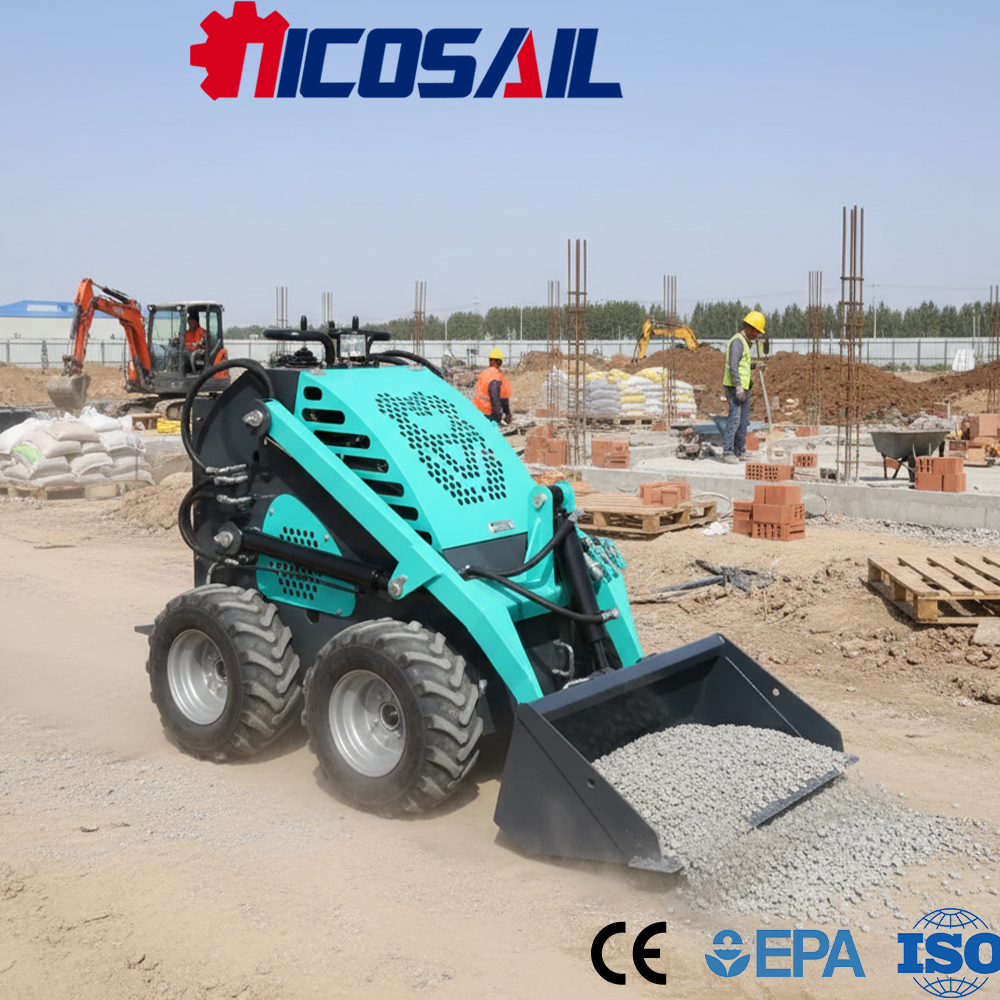 Wheel Loader - Custom Mini Skid Steer Loader Euro