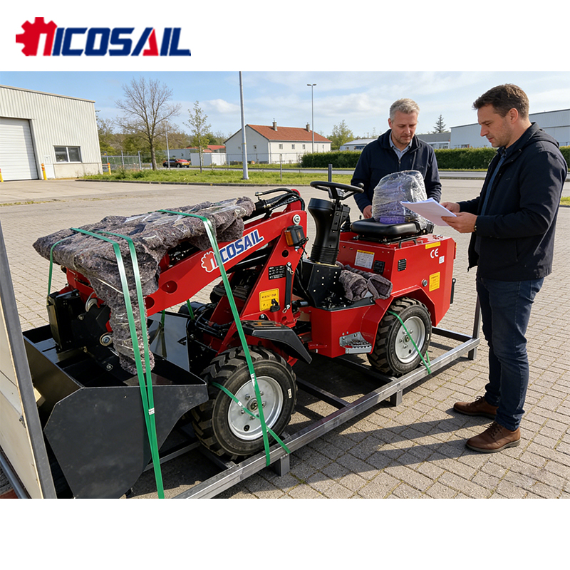 Wheel Loader - Mini Telehandler 4 Wheel Drive Flexible