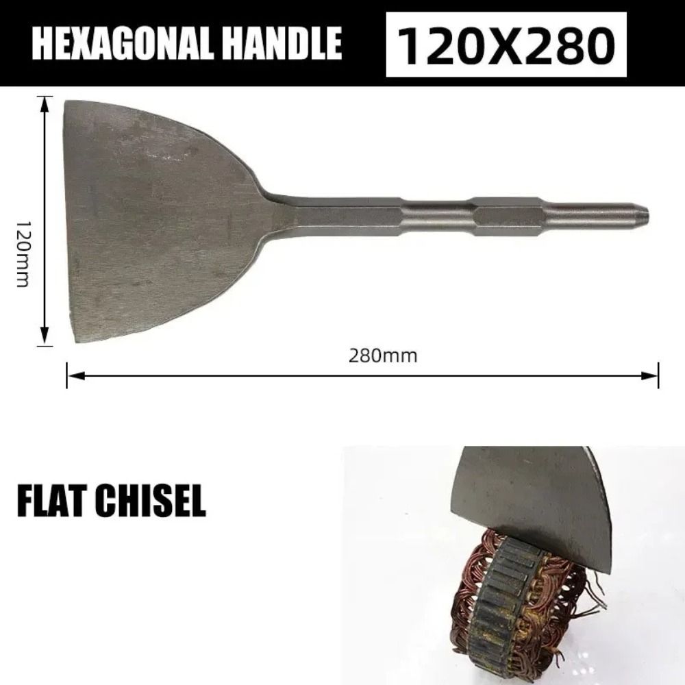 Concrete Breaker Demolition - Heavy Duty Widening Drill bit Hexagonal/square