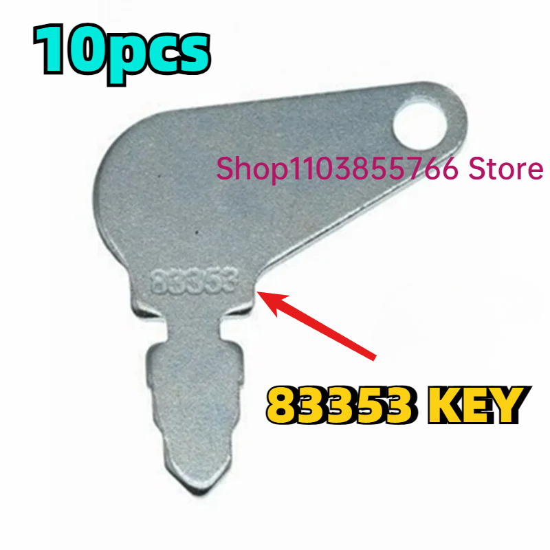 10PCS  83353 Keys For Kubota C - Heavy Equipment Key Set 리뷰 및 가격