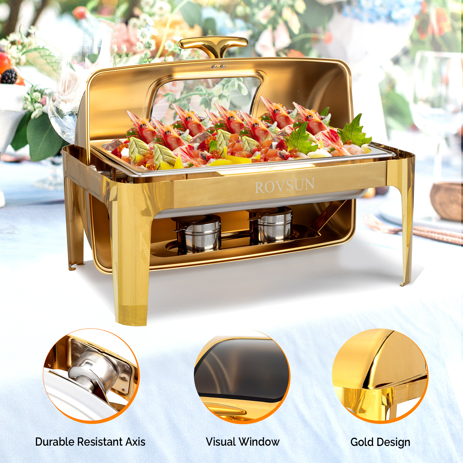 MEFFIR 9QT Commercial Gold Rol - Heavy Equipment In Kitchen 리뷰 및 가격