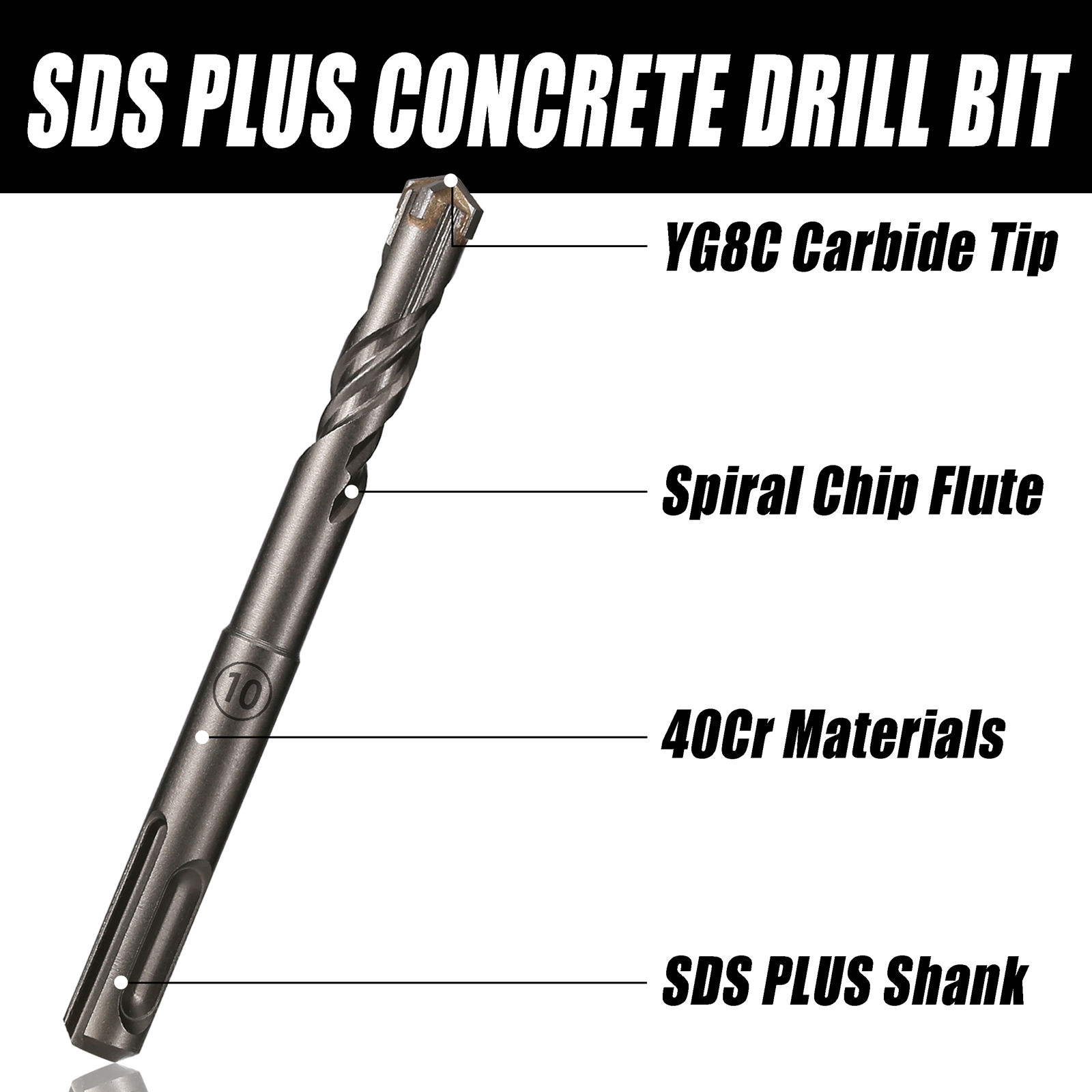 5Pcs/Set SDS PLUS Shank 5/6/8/ - Concrete Breaker Demolition 리뷰 및 가격