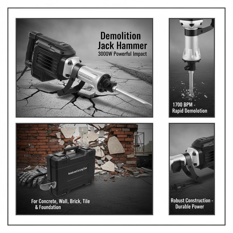 Concrete Breaker 3000W For Fou - Concrete Breaker Demolition 리뷰 및 가격