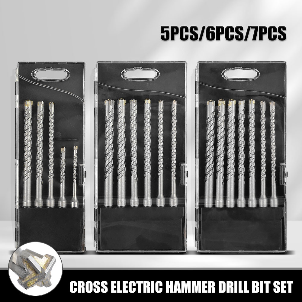 5/6/7pcs 110mm 160mm SDS Plus  - Concrete Breaker Demolition 리뷰 및 가격