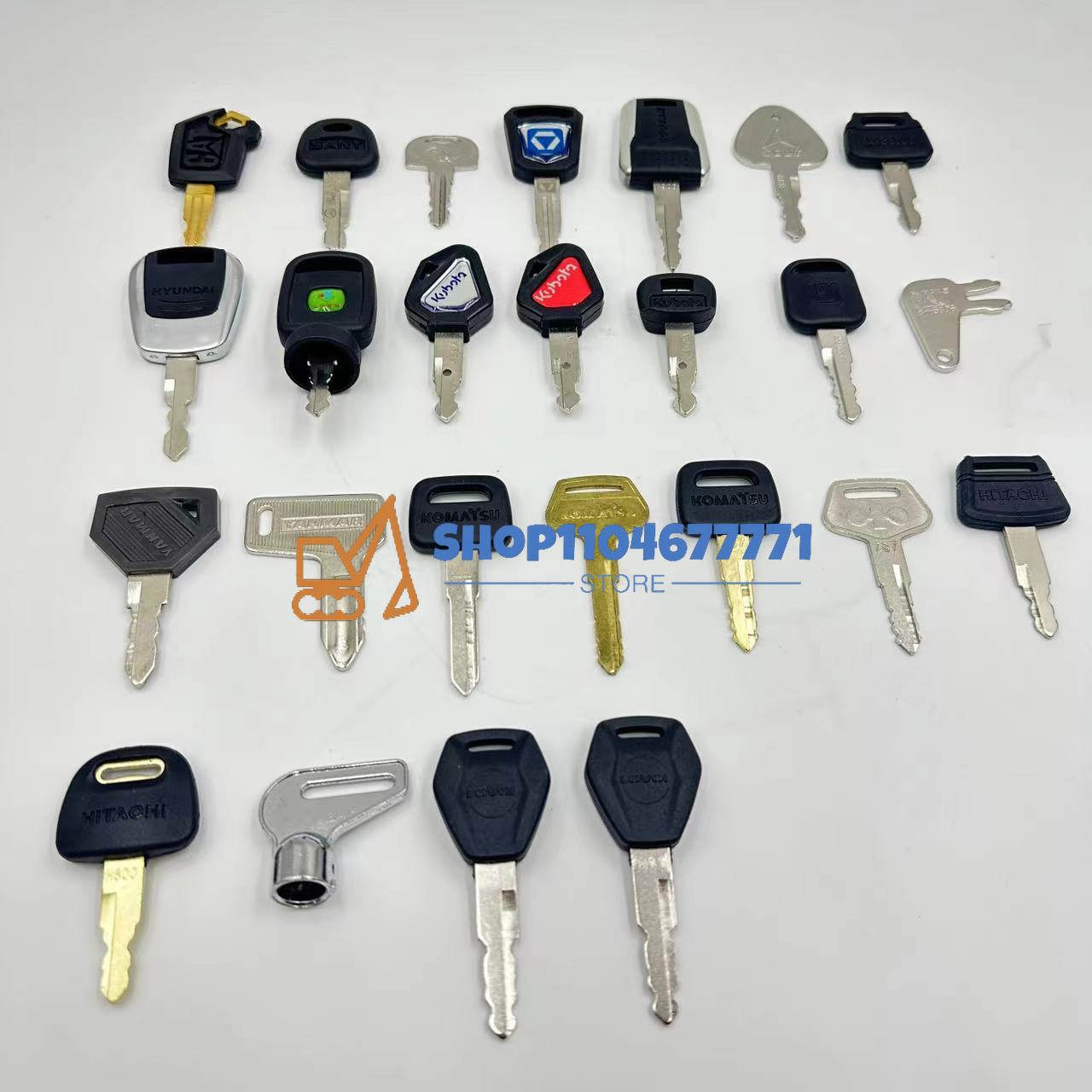 25pcs Excavator Keys for Cat f - Heavy Equipment Key Set 리뷰 및 가격