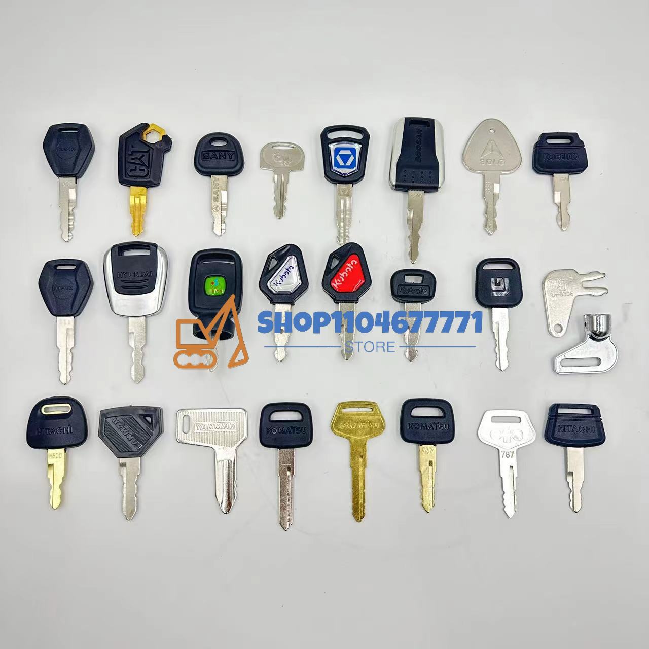 25pcs Excavator Keys for Cat f - Heavy Equipment Key Set 리뷰 및 가격