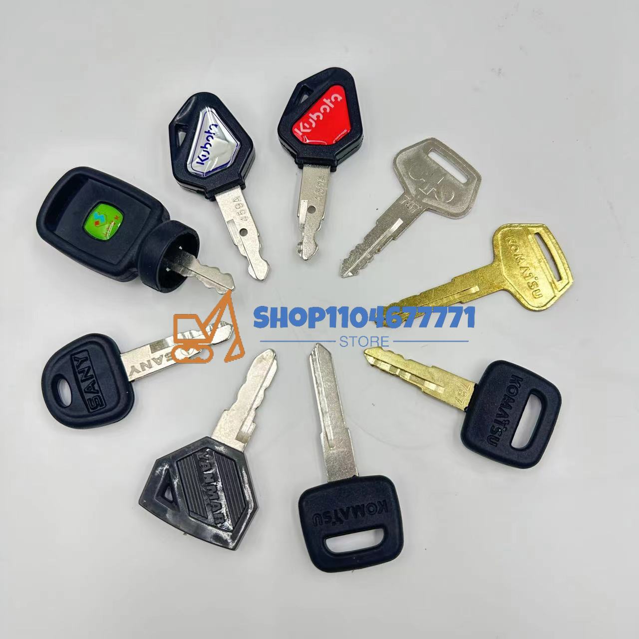 25pcs Excavator Keys for Cat f - Heavy Equipment Key Set 리뷰 및 가격