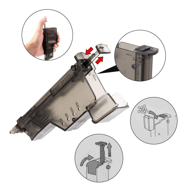 Airsoft Plastic BB Speed loade - Heavy Equipment Loader 리뷰 및 가격