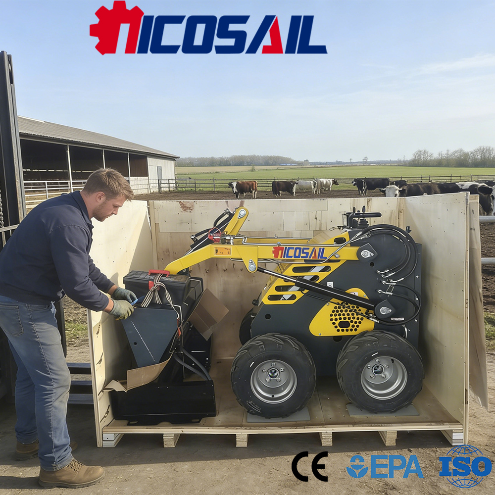 Custom Mini Skid Steer Loader  - Wheel Loader 리뷰 및 가격