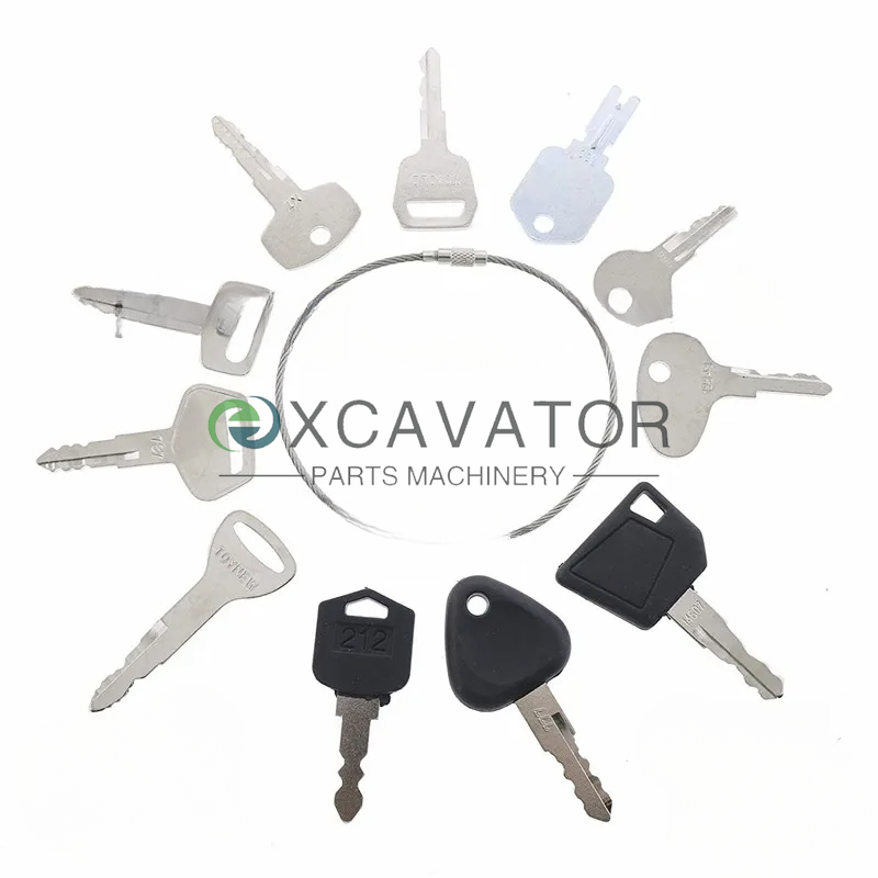 11 Keys Forklift Key Set for Y - Heavy Equipment Key Set 리뷰 및 가격