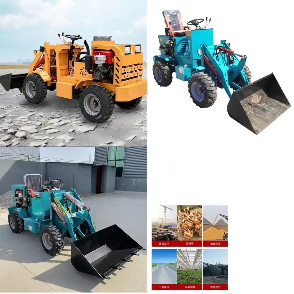 High Efficiency Mini Tractors  - Wheel Loader 리뷰 및 가격
