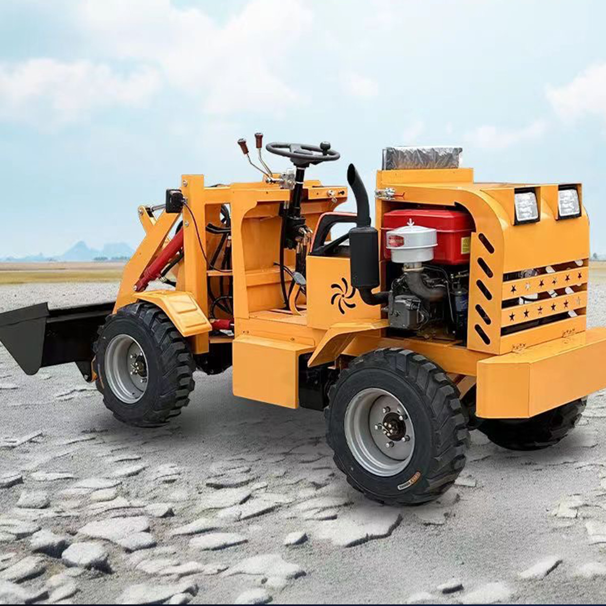 High Efficiency Mini Tractors  - Wheel Loader 리뷰 및 가격