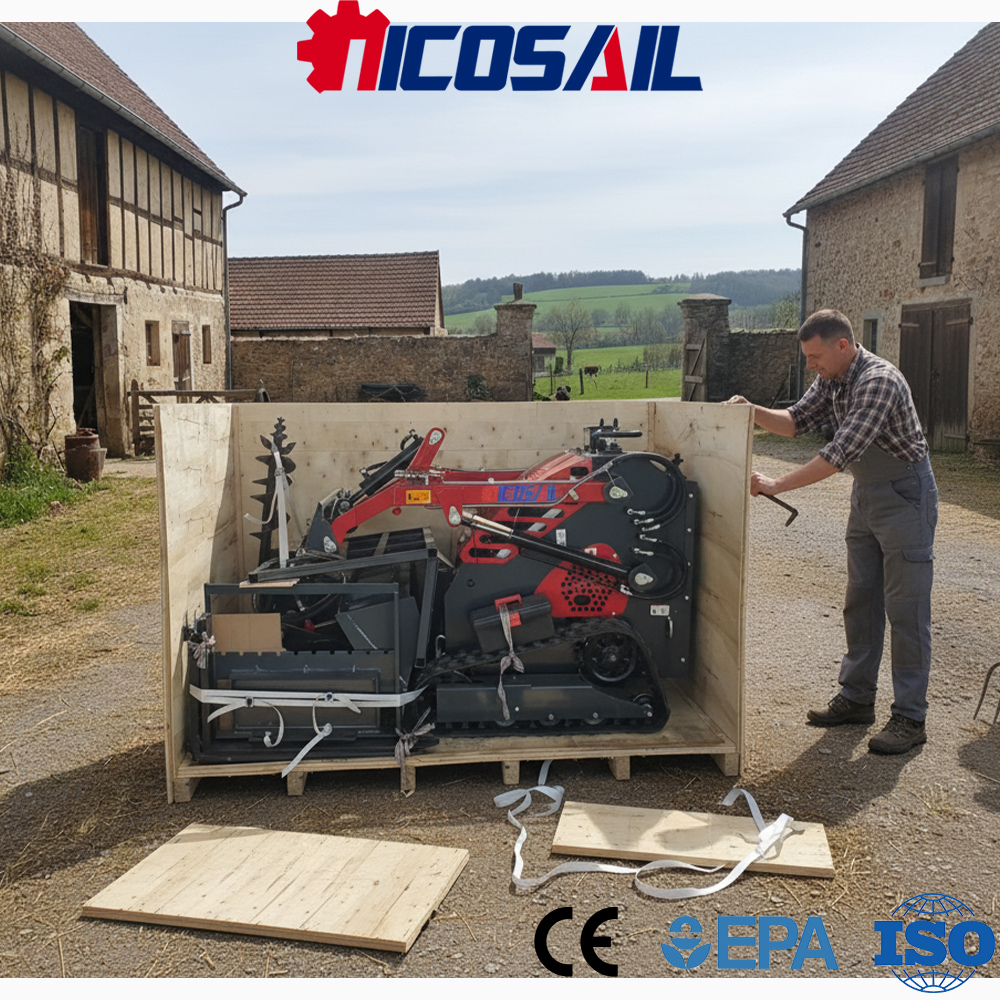 Custom Mini Skid Steer Loader  - Wheel Loader 리뷰 및 가격