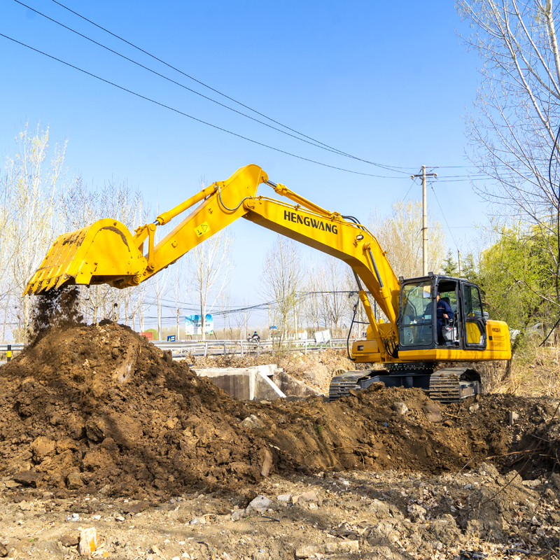 21 ton Large Crawler Excavator - Heavy Equipment Certificate 리뷰 및 가격