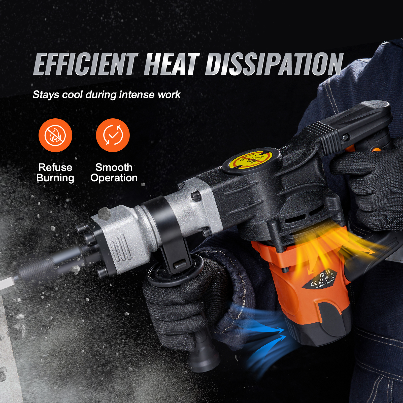 SucceBuy 1400W Demolition Jack - Concrete Breaker Demolition 리뷰 및 가격