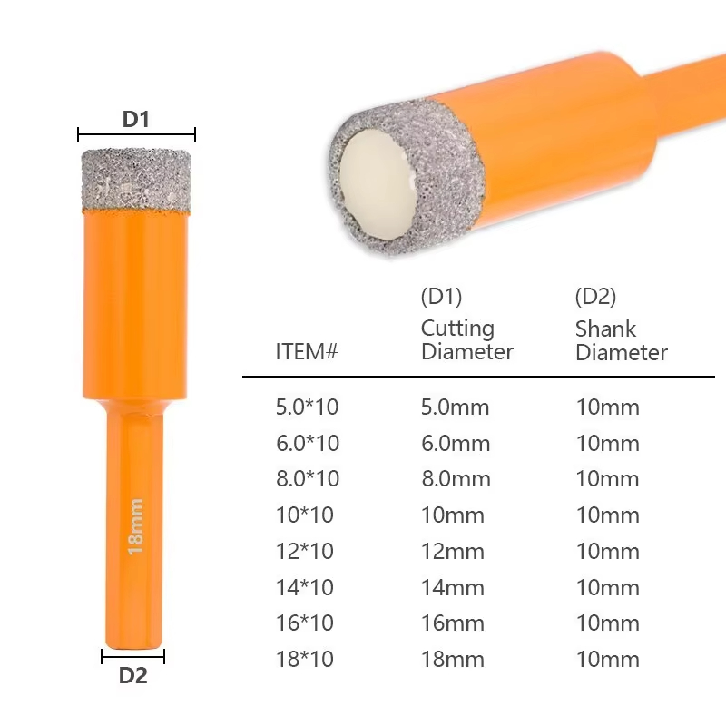 Diamond Brazed Drill Bit 5/6/8 - Concrete Breaker Demolition 리뷰 및 가격